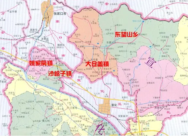 张家口区划调整有变?桥东桥西面积扩大