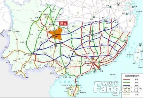 遵义铁路规划图.