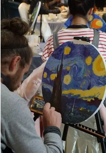 让美好邂逅经典,一场艺术油画沙龙相约港泰通