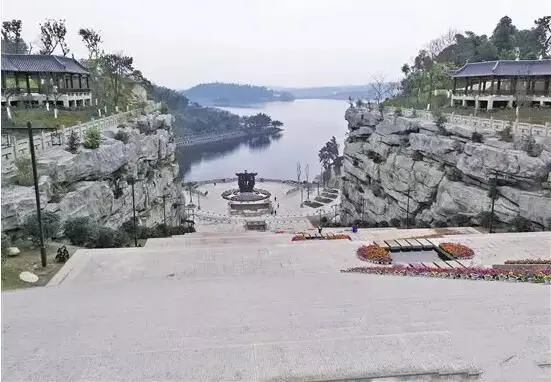 隆昌古宇湖北入口开放,4a景区再添风采
