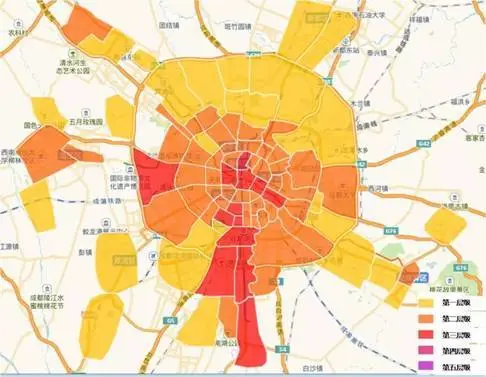 还是万科等品牌开发商,在拿地之前都有一个"默契":对城市热力图的运用