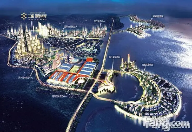 三盛国际海岸三期墅质高层将推 享蓝色硅谷规划利好