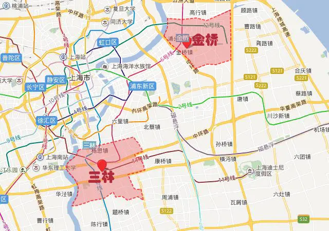浦东中环 板块金桥pk三林 置业更该选哪里?