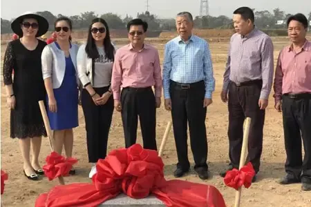 福成地产:海城•时代广场项目开工奠基仪式成功举行