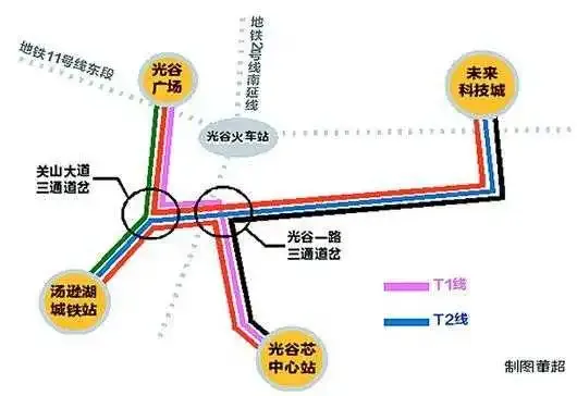 光谷有轨电车建设最新进展公布! 2017年底力争通车运营!