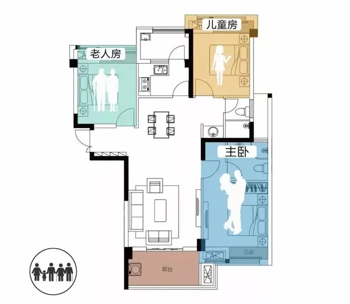 世林外滩|伴随家庭成长的户型,能住更久.