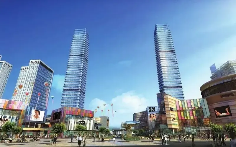 定了!南充新地标238米 "双子塔"7月1日全面开工