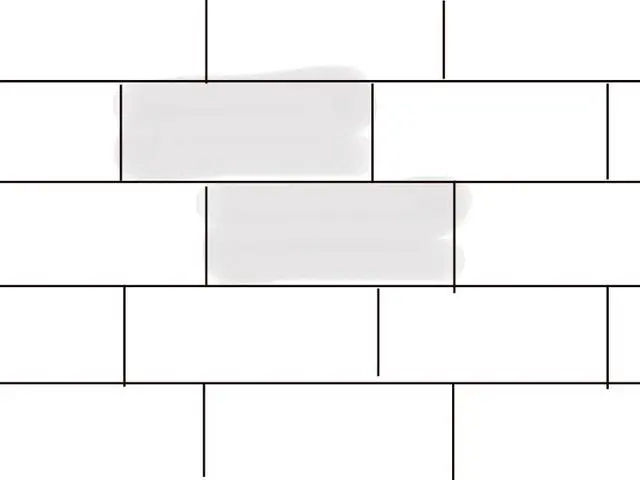 注:三七自然是比例,是最为接近黄金比例铺贴的方法,增强了整体效果的